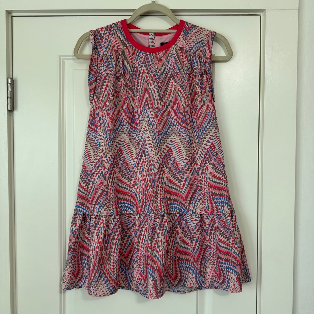 NEW‎ Imoga 10 Multicolor Print Sleeveless Mini Dress
